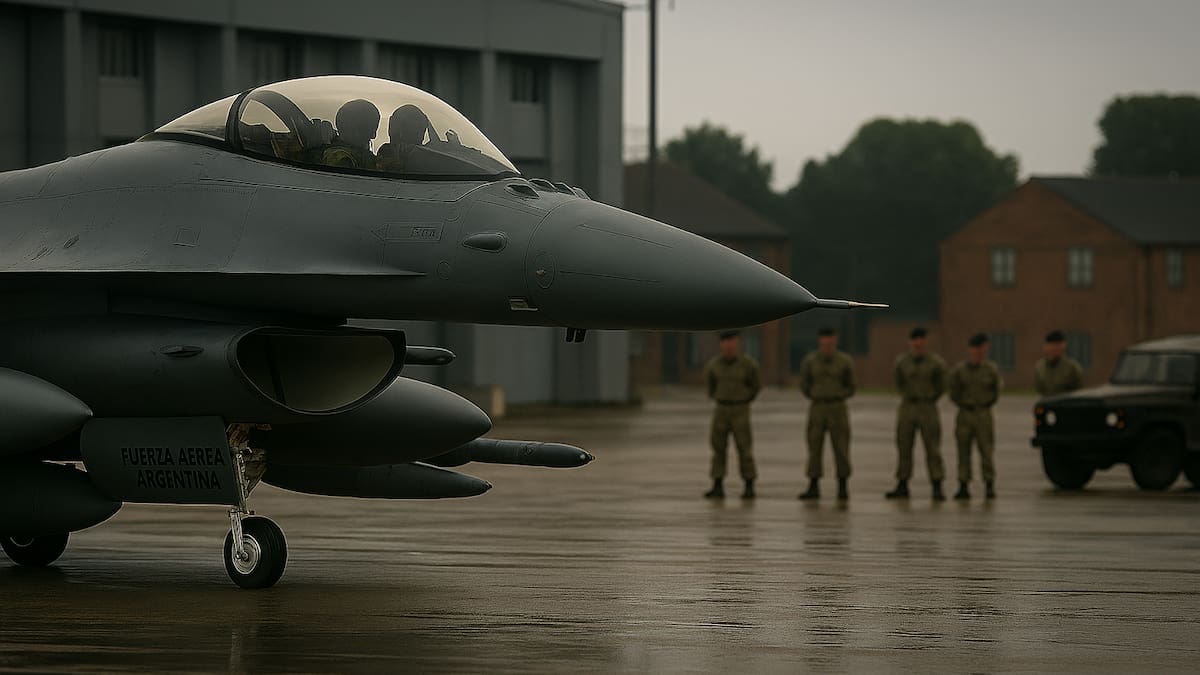 Los F-16, ¿una amenaza para Reino Unido?