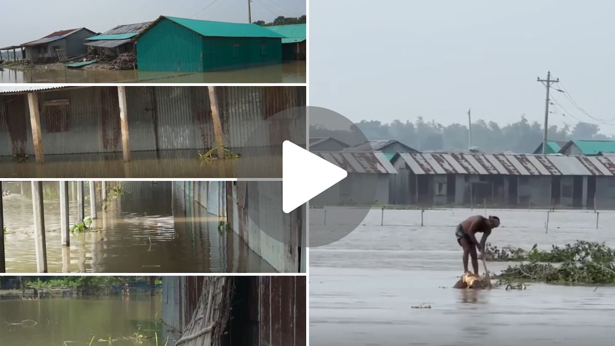 Video: las trágicas imágenes de las inundaciones en Bangladesh por la crecida y la erosión del río Padma