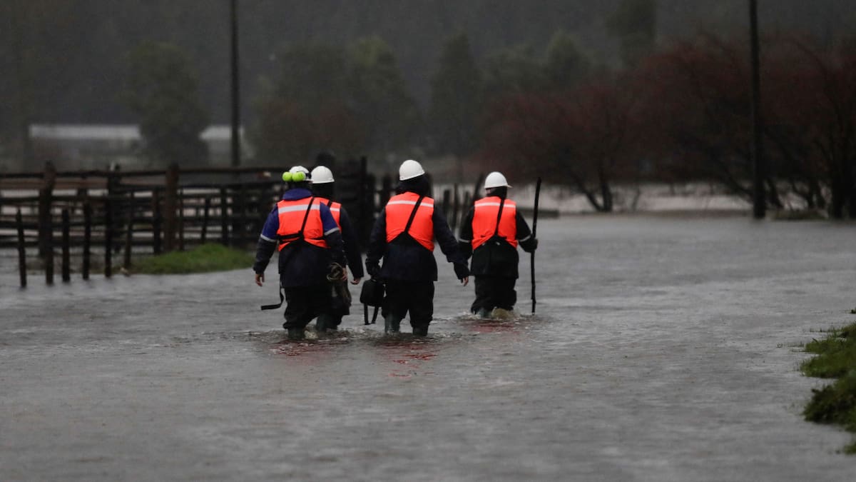 Inundaciones en Chile. Fuente: Reuters.