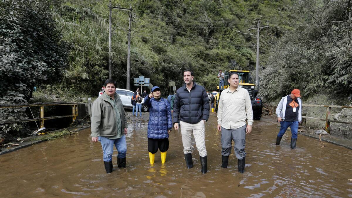 Inundaciones en Ecuador. Foto: EFE