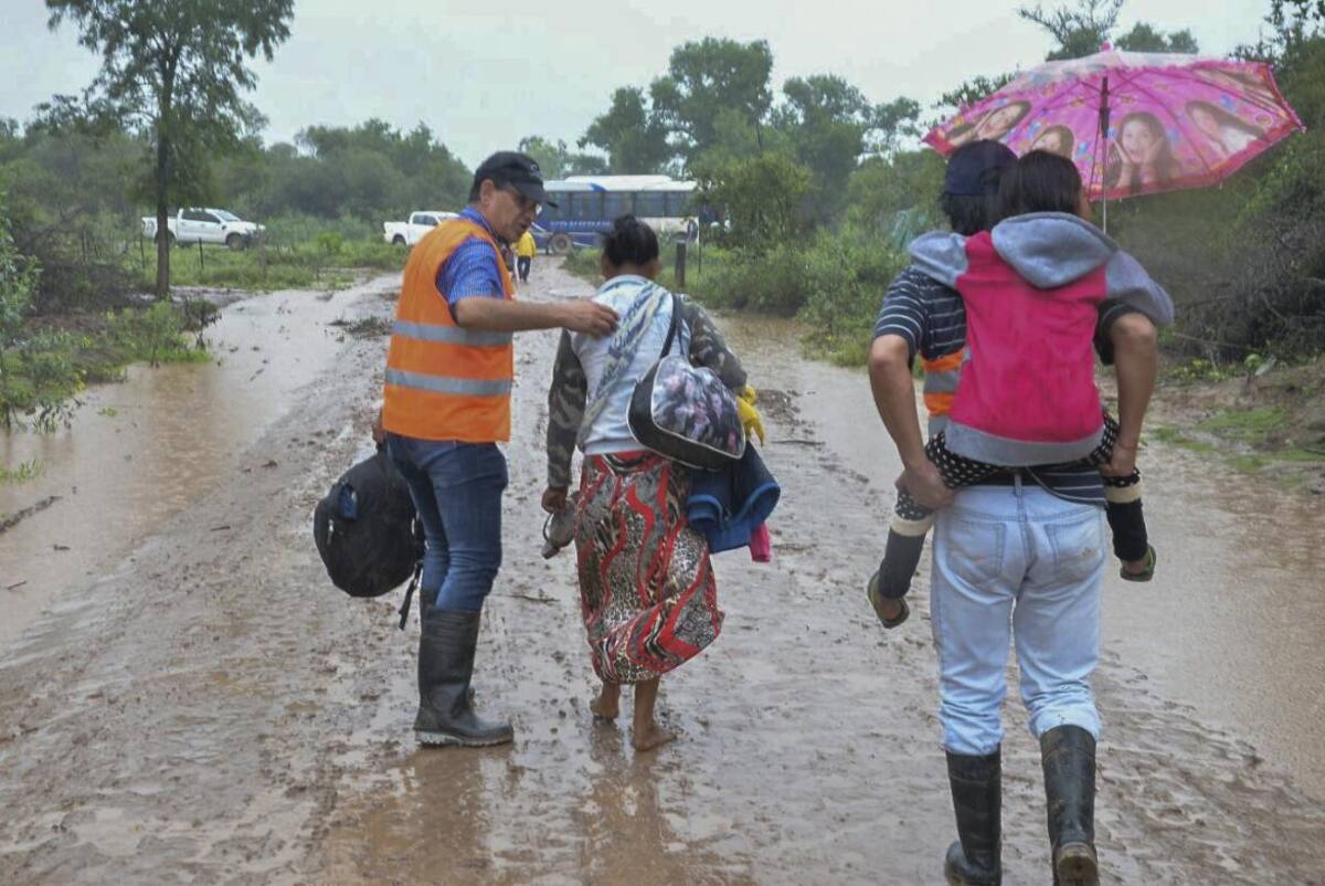 Inundaciones en Salta - Río Pilcomayo