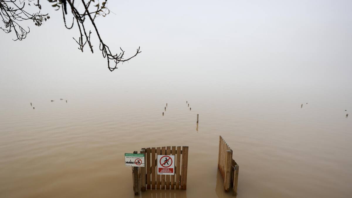 Inundaciones en Valencia. Foto: EFE.