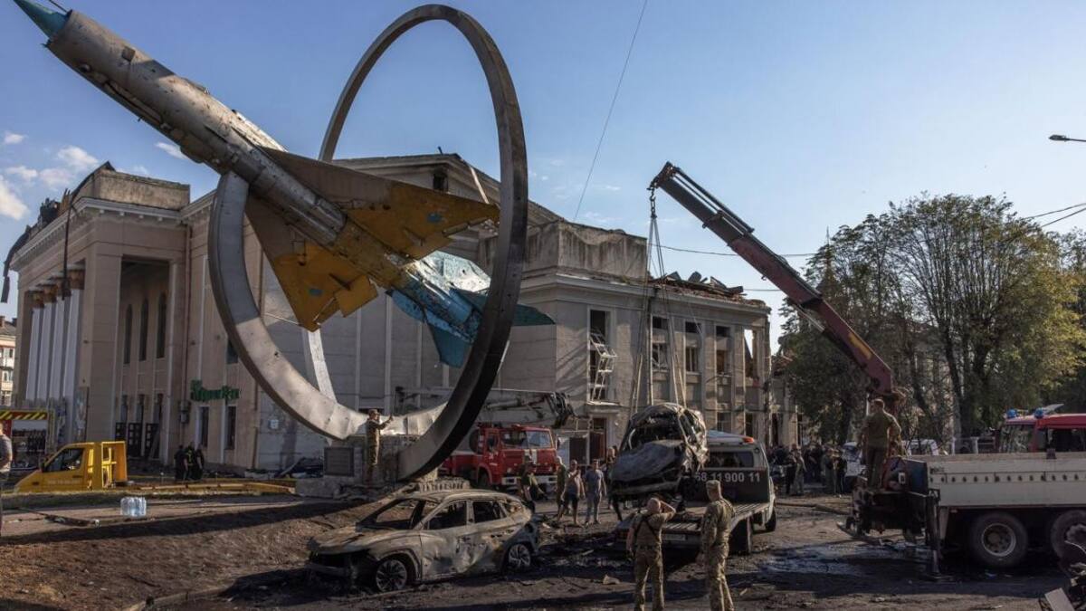 Invasión rusa a Ucrania. Foto: EFE.