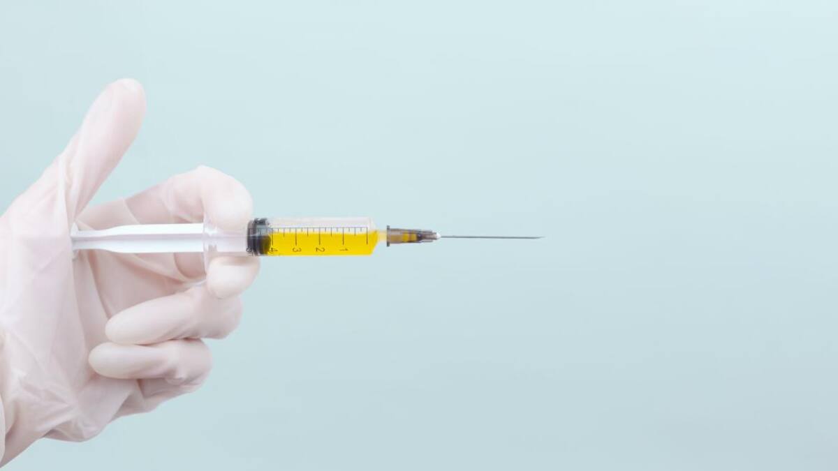 Inyección. Foto: Unsplash.