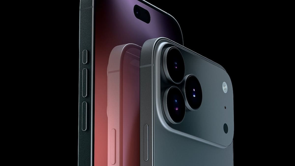 Así sería el iPhone 17. Foto: Apple.