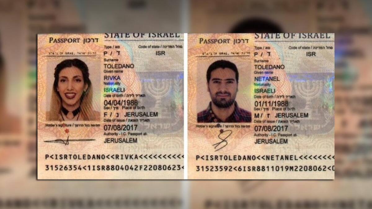 Iraníes detenidos con pasaportes falsos, documentos