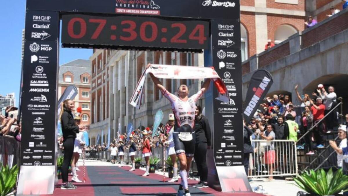 Ironman Mar del Plata 2018: el austríaco Michael Weiss es el gran ganador