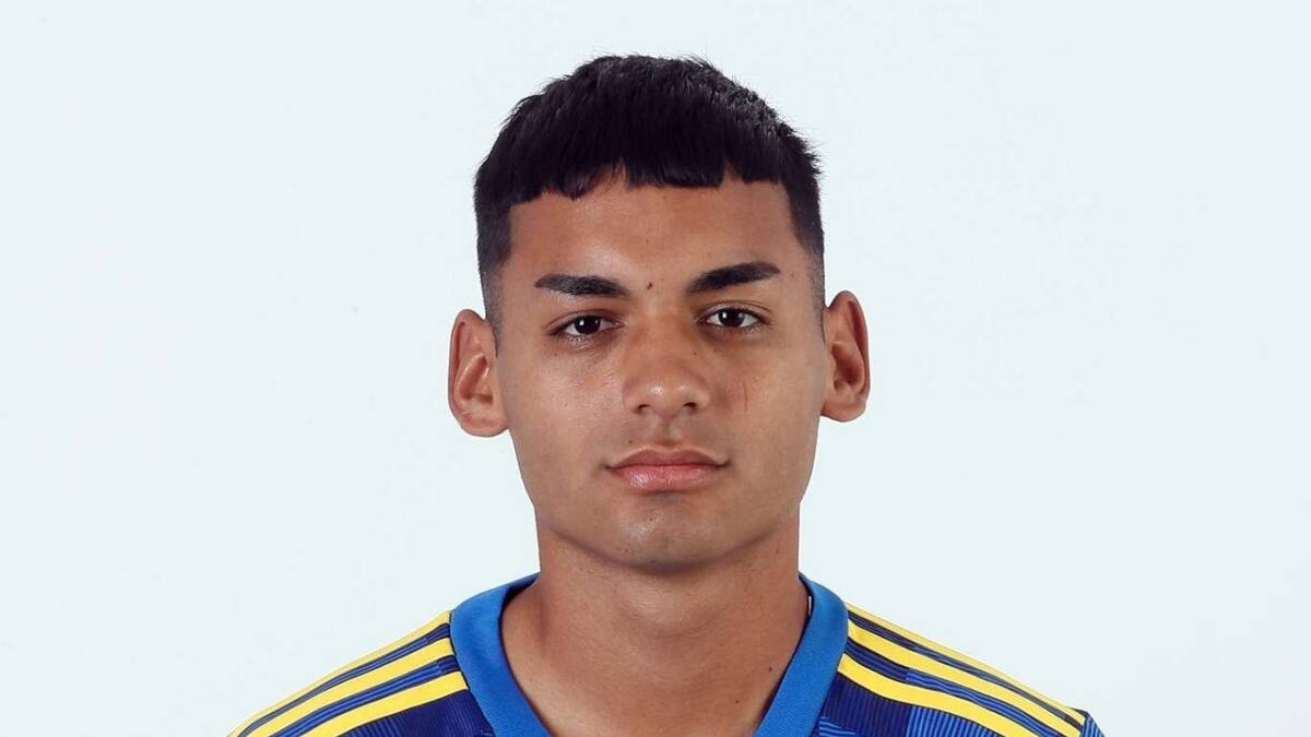 Isaías Rodríguez, futbolista de Boca.