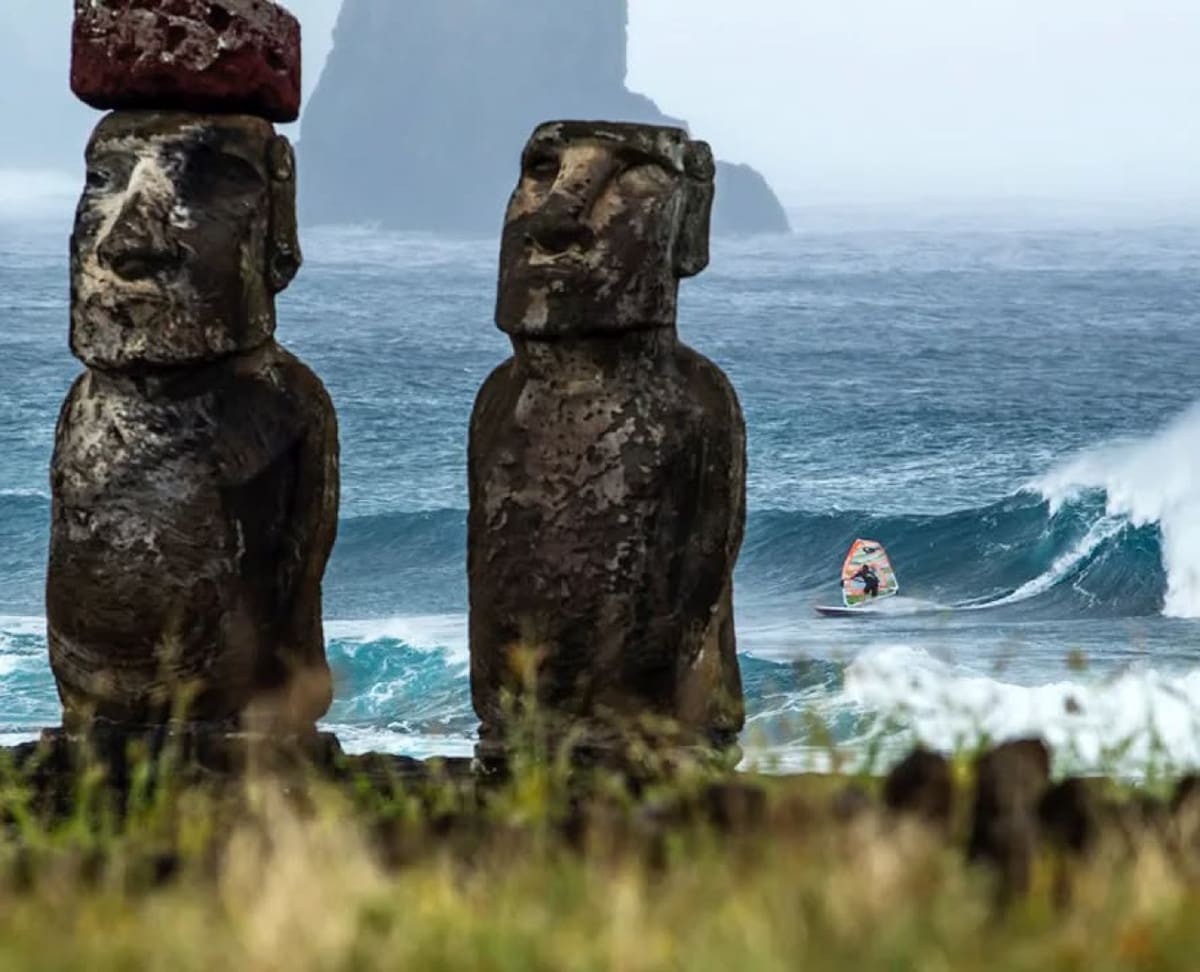 Isla de Pascua, Chile. Foto Instagram @isla.de.pascua