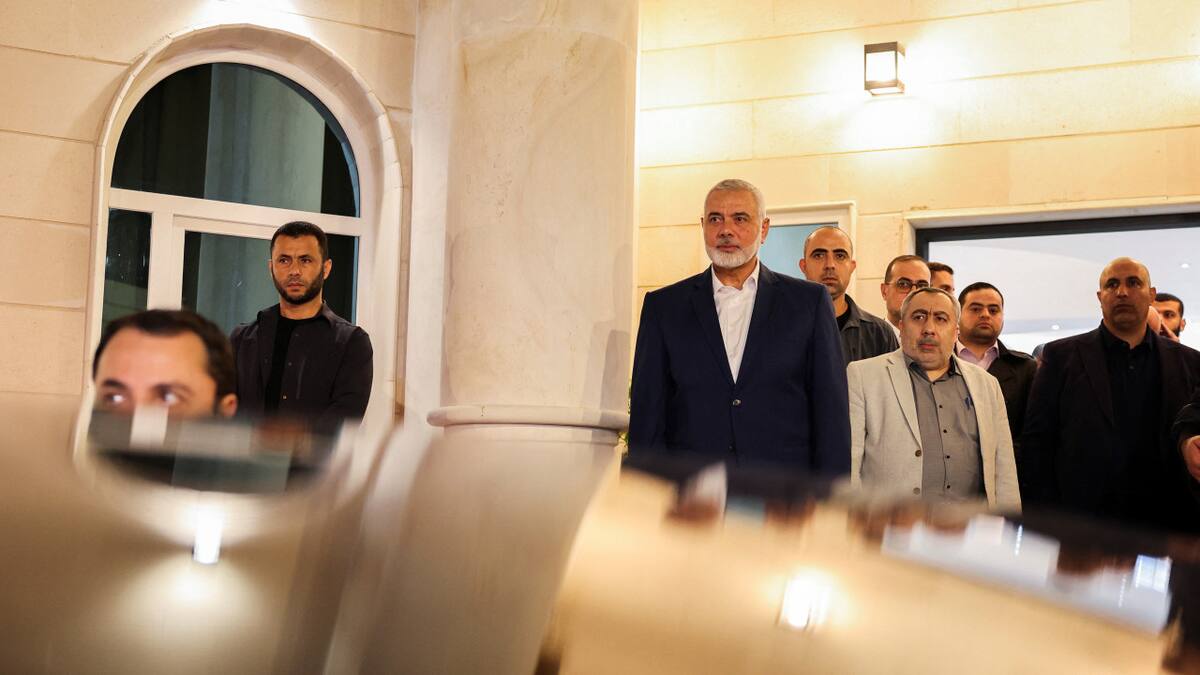 Ismail Haniyeh, jefe político de Hamás. Foto: Reuters.
