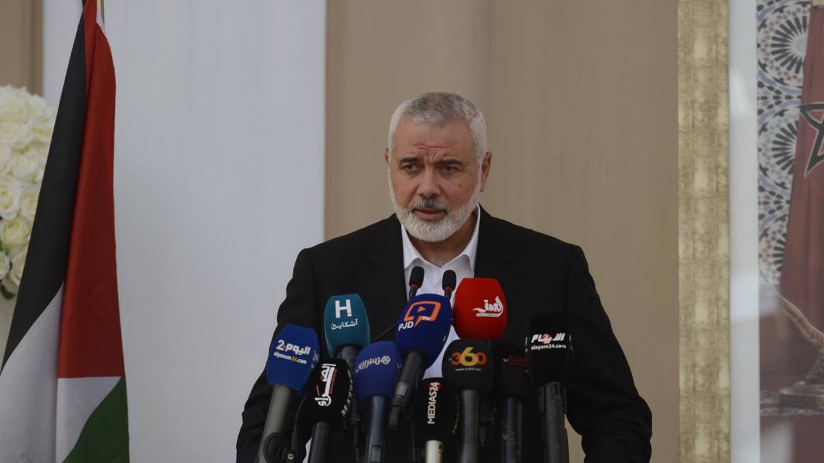 Ismail Haniyeh, líder de Hamás. Foto: EFE.