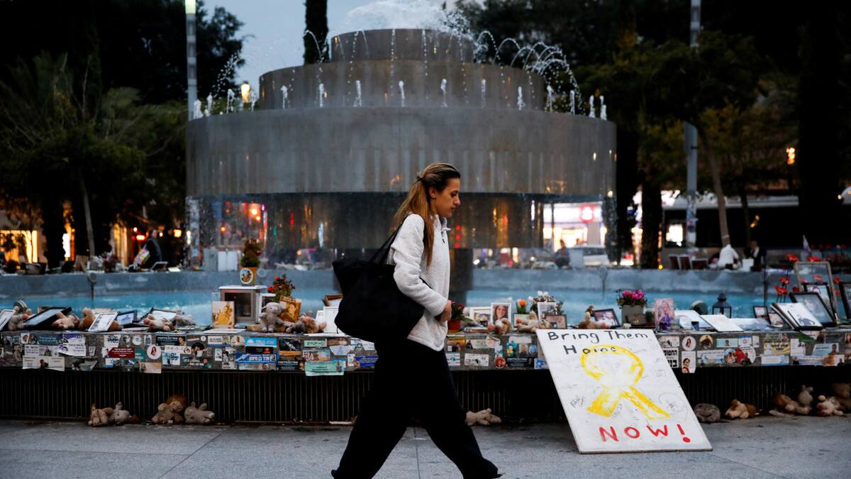 Israel, muy movilizado por la recuperación de 6 rehenes. Foto: Reuters/Shir Torem
