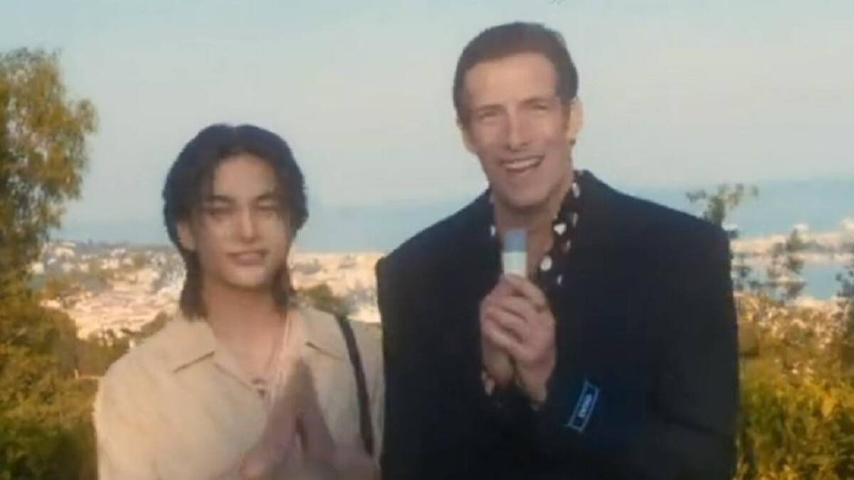 El gesto de Iván de Pineda con una estrella del K-pop en el desfile de Versace que enloqueció a sus fans