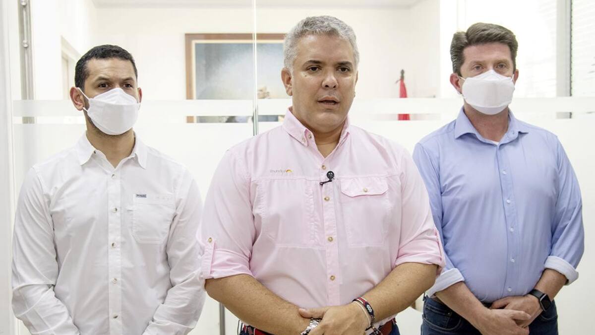 Iván Duque, presidente de Colombia, conferencia, Reuters