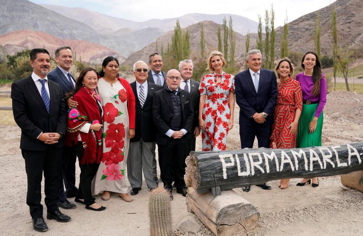 Ivanka Trump en Argentina, REUTERS
