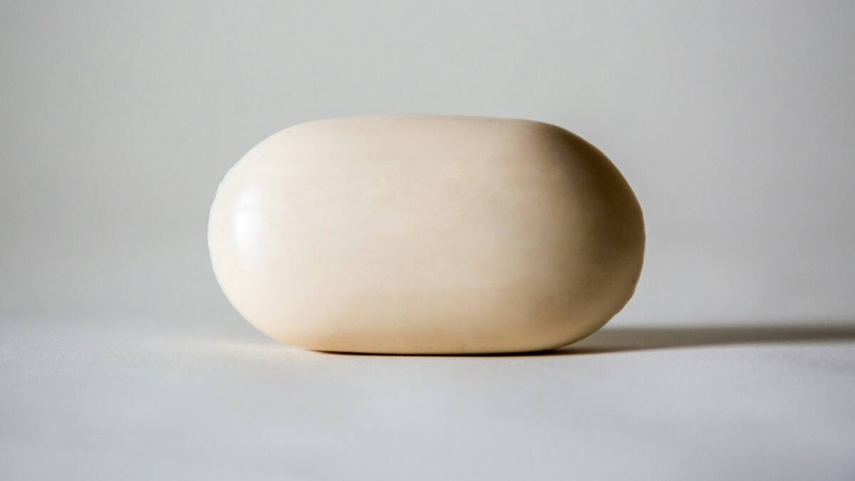 Jabón blanco. Foto: Unsplash