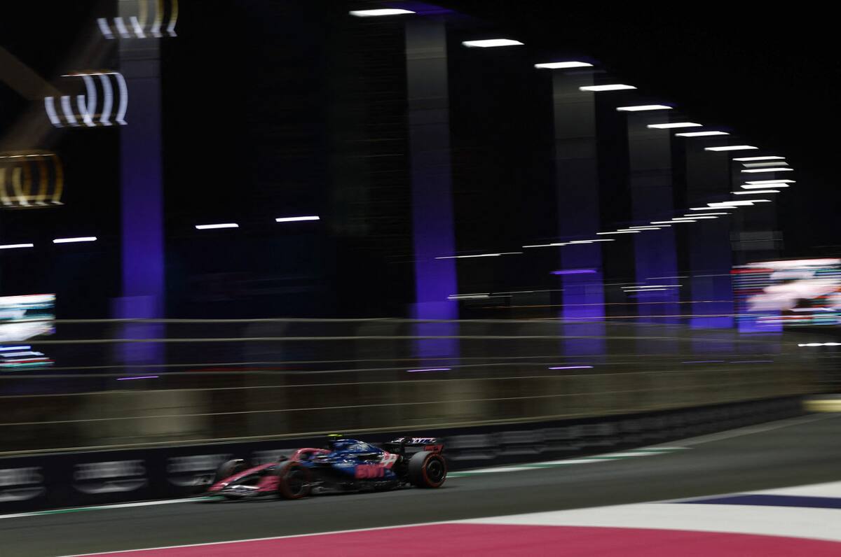 Jack Doohan de Alpine en el Gran Premio de Arabia Saudita. Foto: REUTERS/Rula Rouhana.