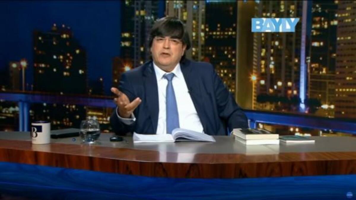 Jaime Bayly en su programa de TV