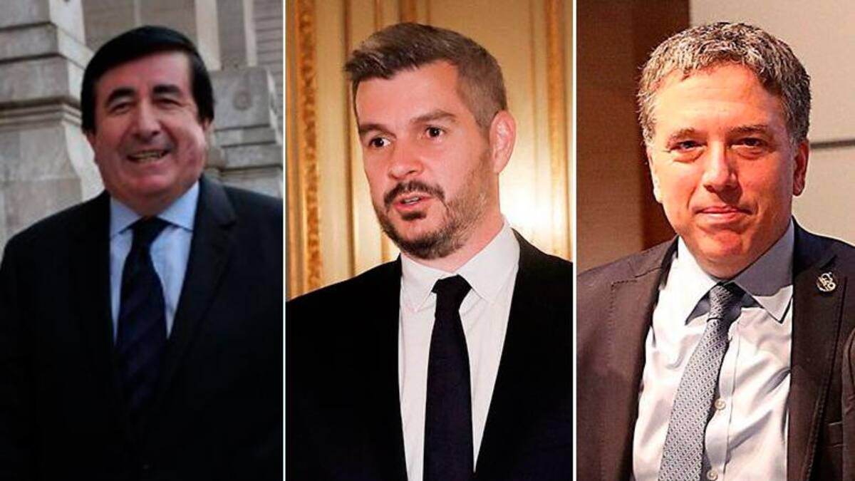 Jaime Duran Barba, Marcos Peña y Nicolás Dujovne