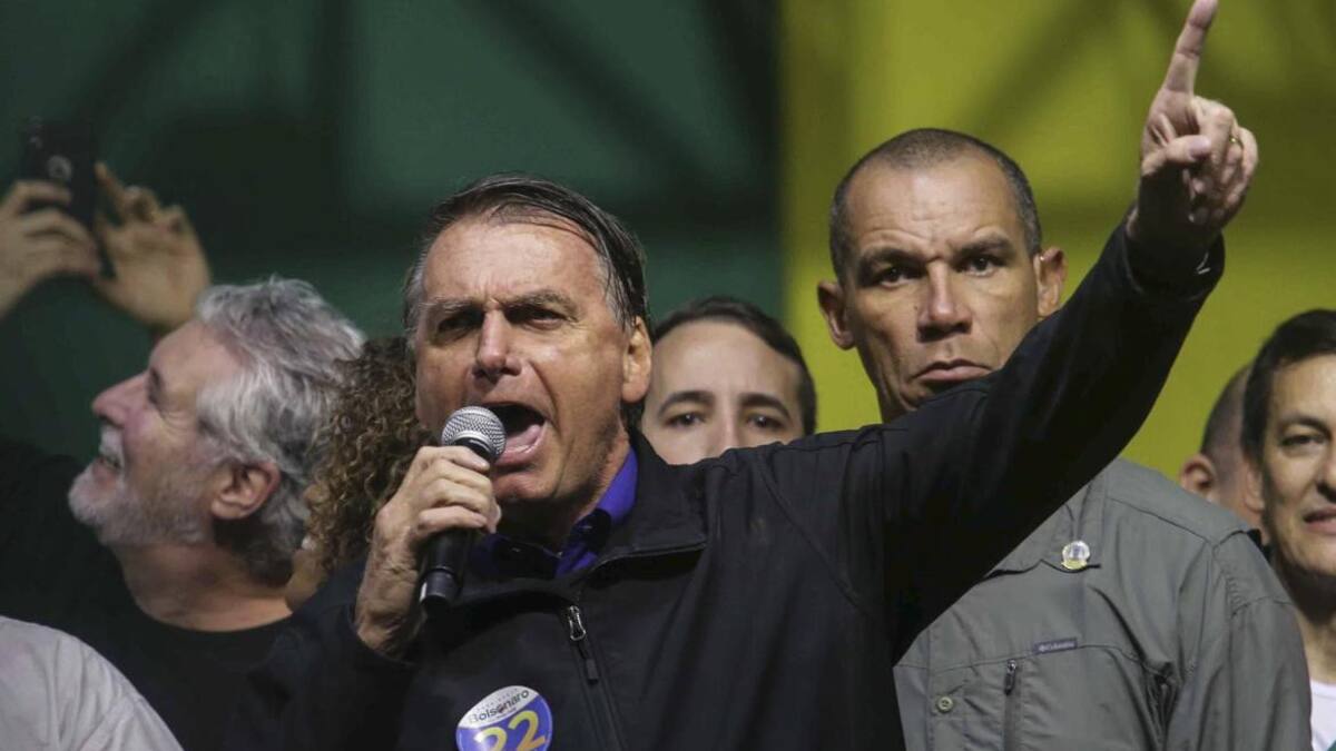 Jair Bolsonaro, elecciones en Brasil. Foto: EFE