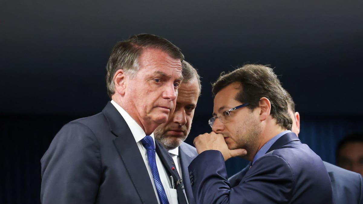 Jair Bolsonaro en el juicio en su contra. Foto: Reuters/Gustavo Moreno.