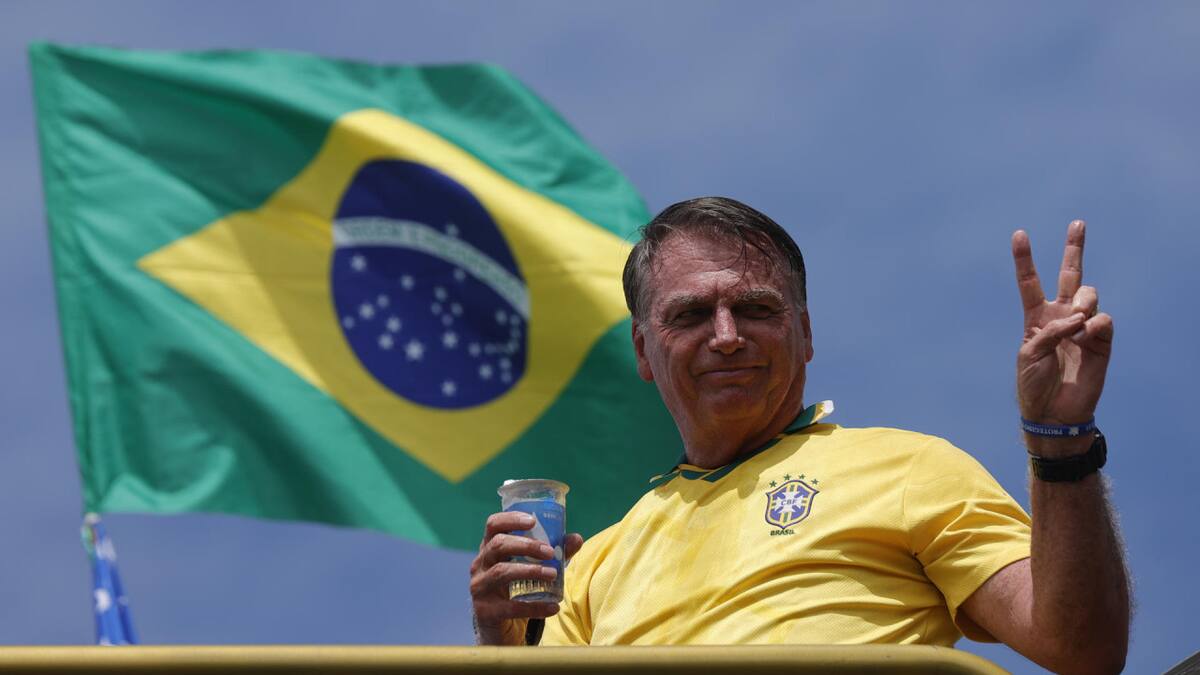 Jair Bolsonaro, ex presidente de Brasil. Foto: EFE/Andre Coelho.