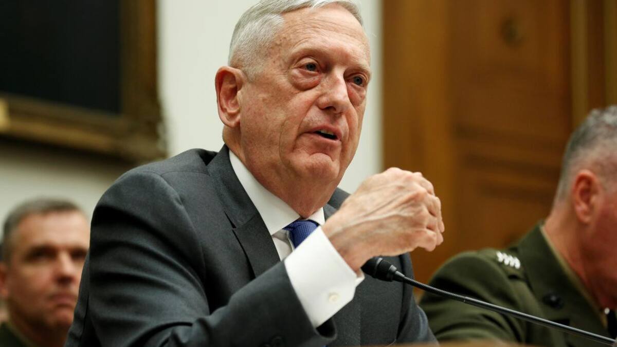 James Mattis, secretario de Defensa de Estados Unidos (Reuters)
