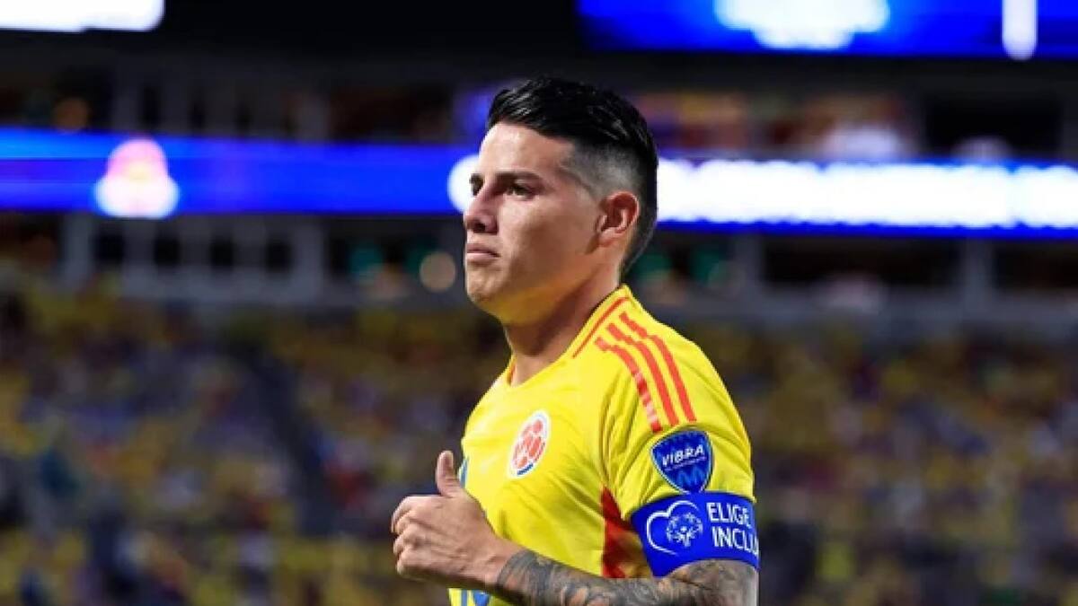 James Rodríguez podría volver al fútbol argentino. Foto: NA.