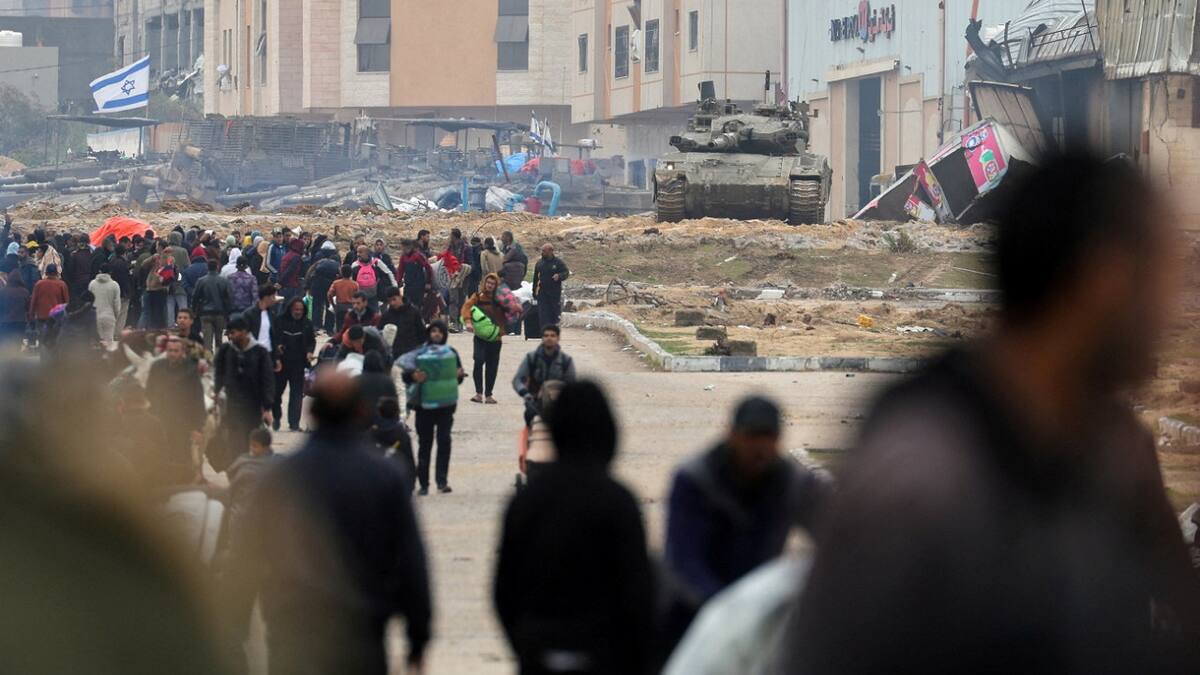 Jan Yunis; guerra Israel-Hamás. Foto: Reuters