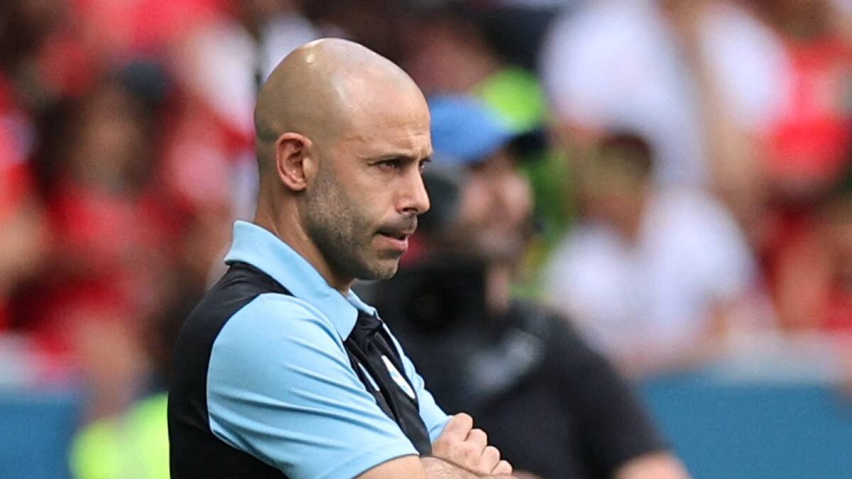Javier Mascherano en los Juegos Olímpicos de París 2024. Foto: REUTERS.