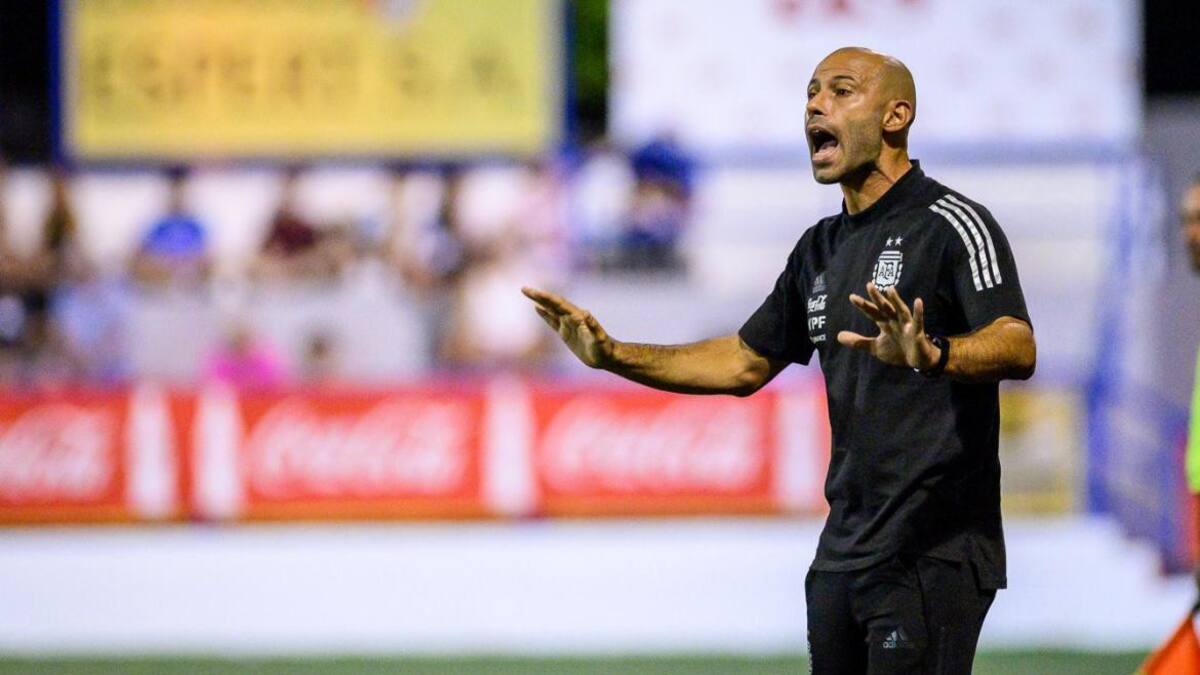 Javier Mascherano; Selección Argentina Sub-20. Foto: Twitter @Argentina.