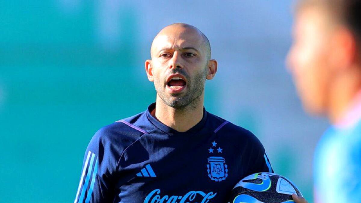 Javier Mascherano, Selección Argentina Sub-23. Foto: AFA