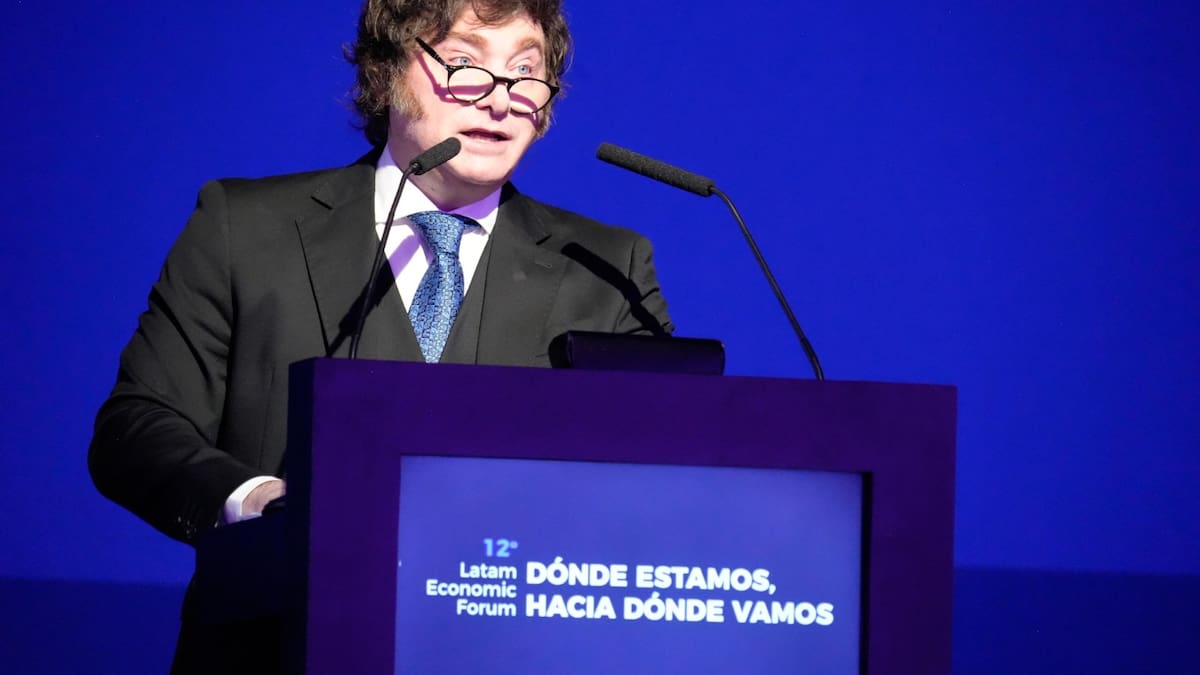 Javier Milei, ante empresarios en foro económico: “Le devolvimos la libertad a los argentinos”