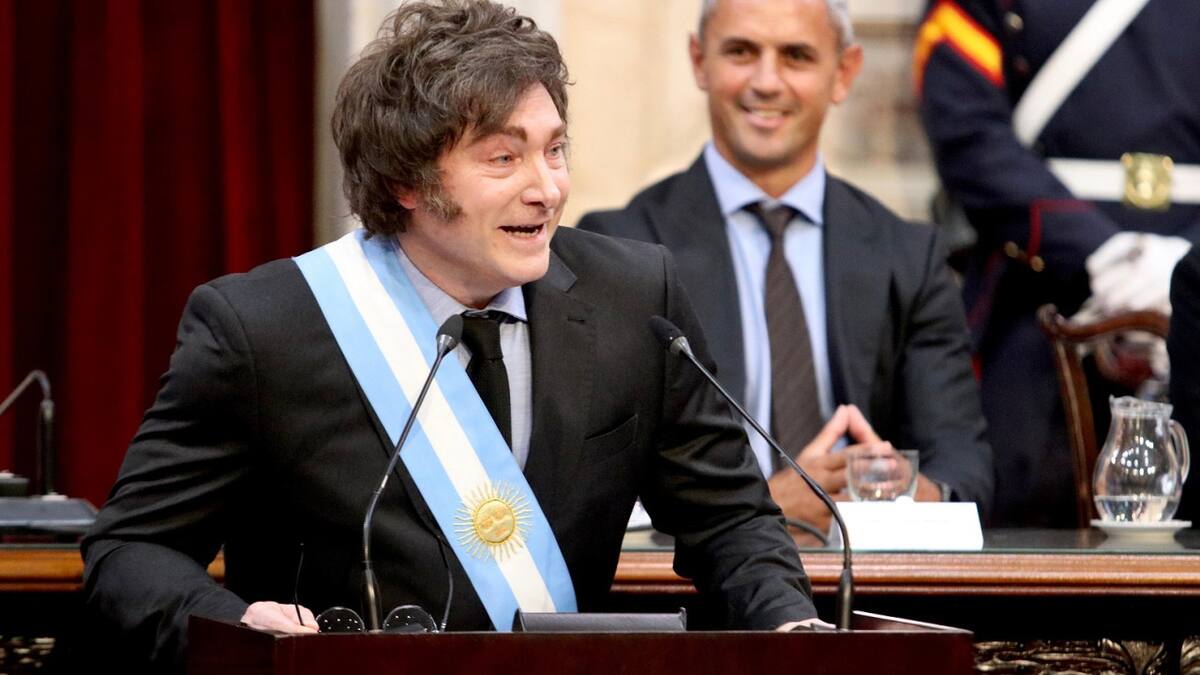 Discurso de apertura de sesiones ordinarias del presidente.