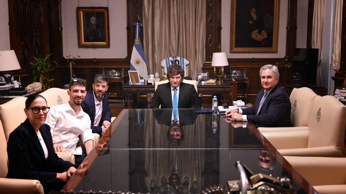 Milei recibió a David y Ariel Cunio, los dos hermanos que fueron secuestrados por Hamás en octubre de 2023
