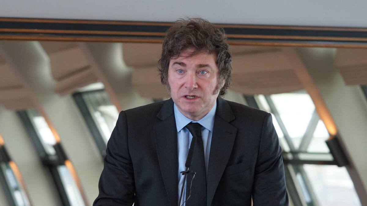 Javier Milei. Foto: EFE.