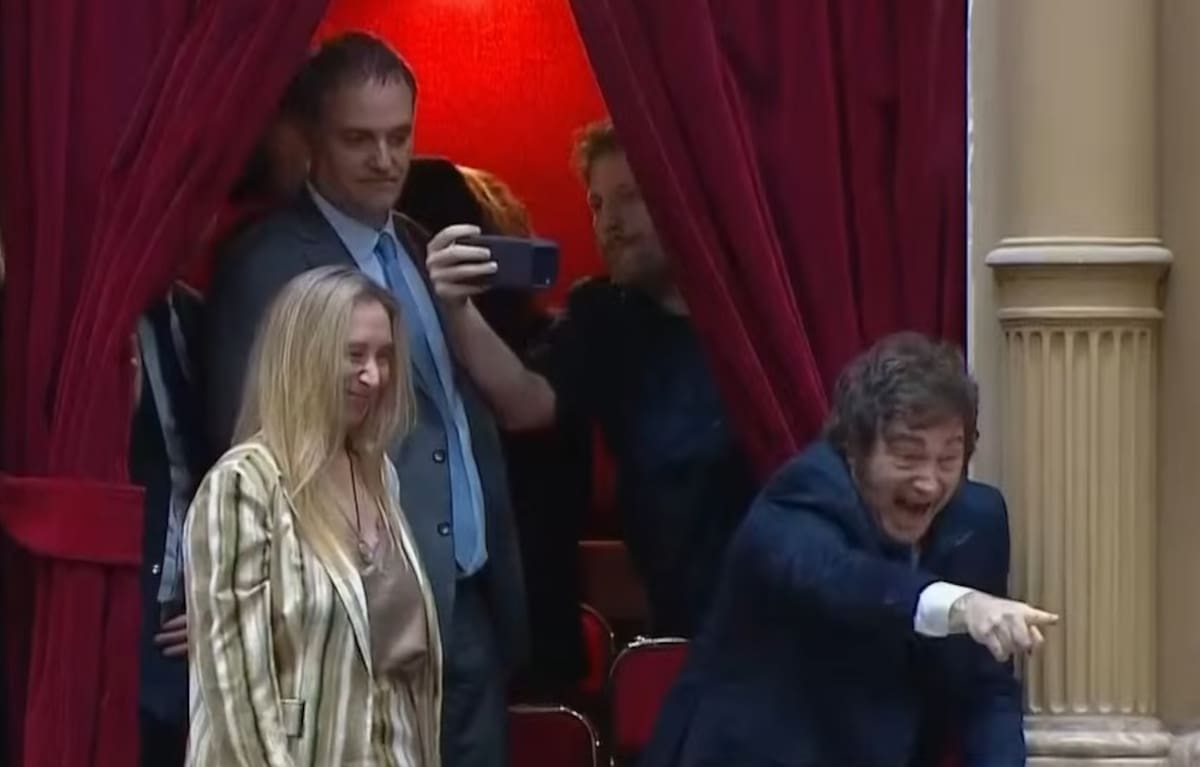 Javier Milei en el Congreso