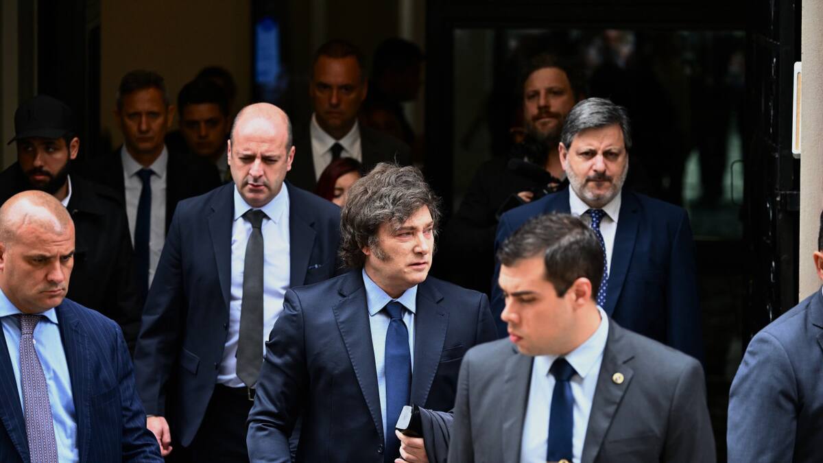 Javier Milei viajará al Vaticano para despedir al Papa. Foto: NA/Juan Foglia.