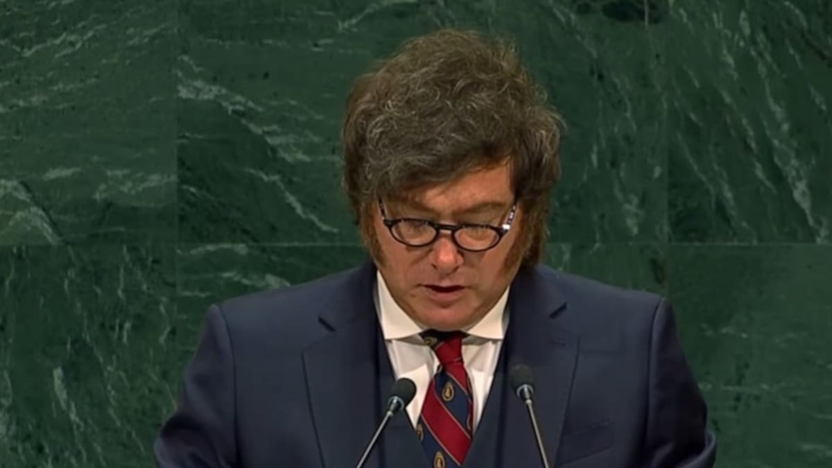 Javier Milei habla en la ONU y lanza una contundente definición: “Se convirtió en una organización inútil”
