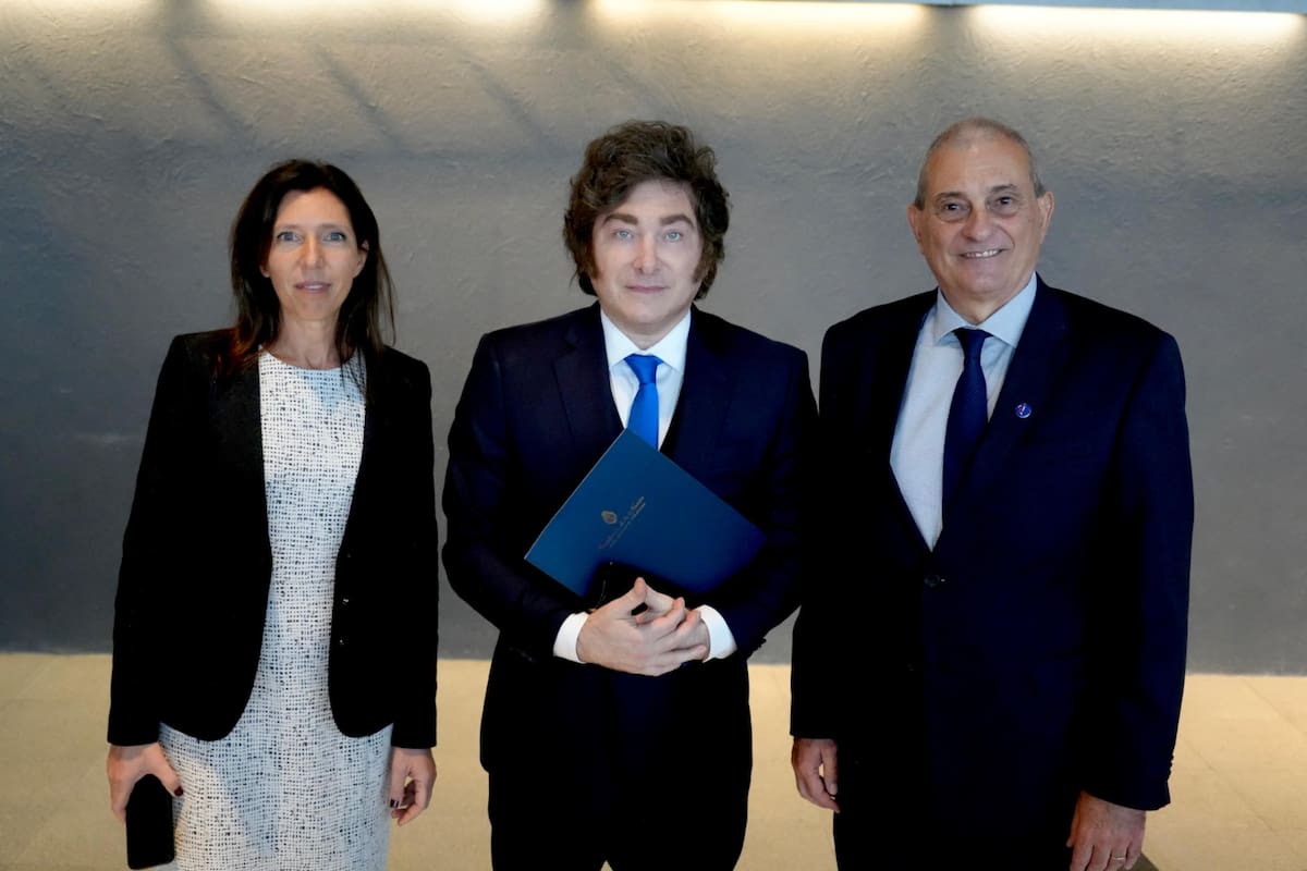 Javier Milei en la Cámara de Comercio de Estados Unidos en Argentina