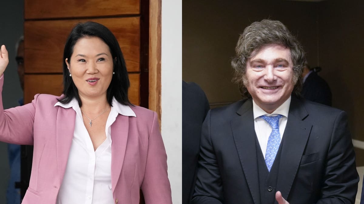 Javier Milei habló con Keiko Fujimori tras su victoria electoral en Perú y evalúa viajar a Lima para la ceremonia de asunción