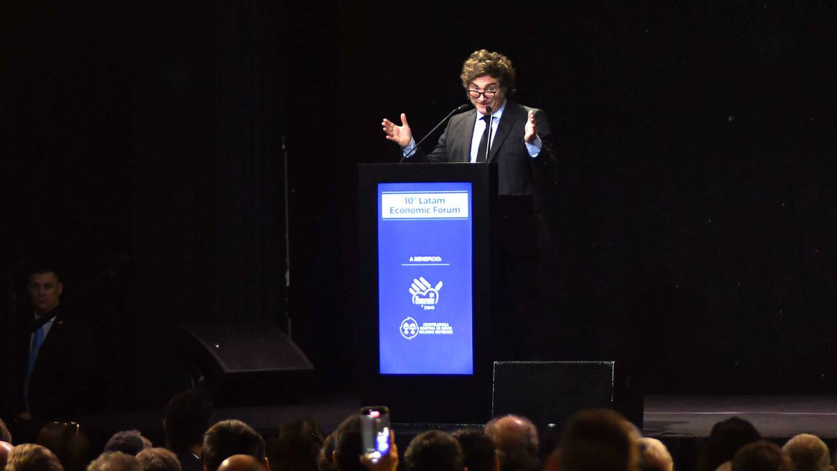 Javier Milei. Foto: NA.