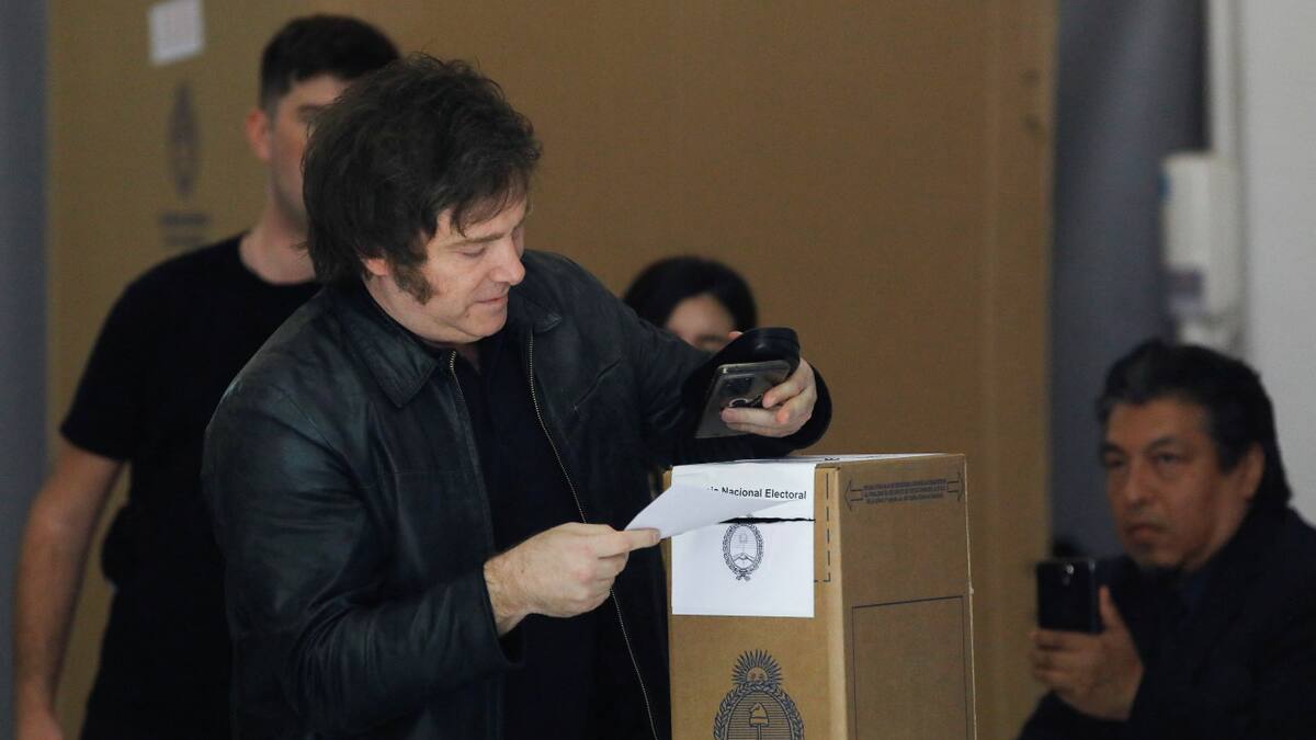 Javier Milei. Foto: Reuters