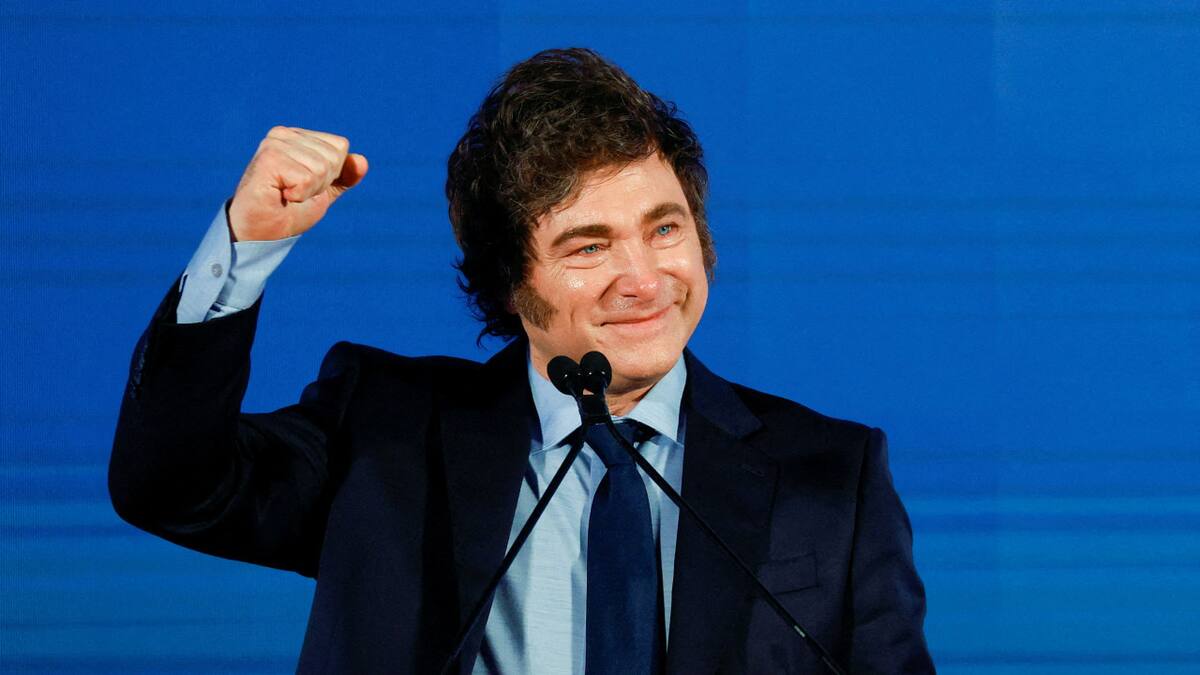 Javier Milei. Foto: Reuters.