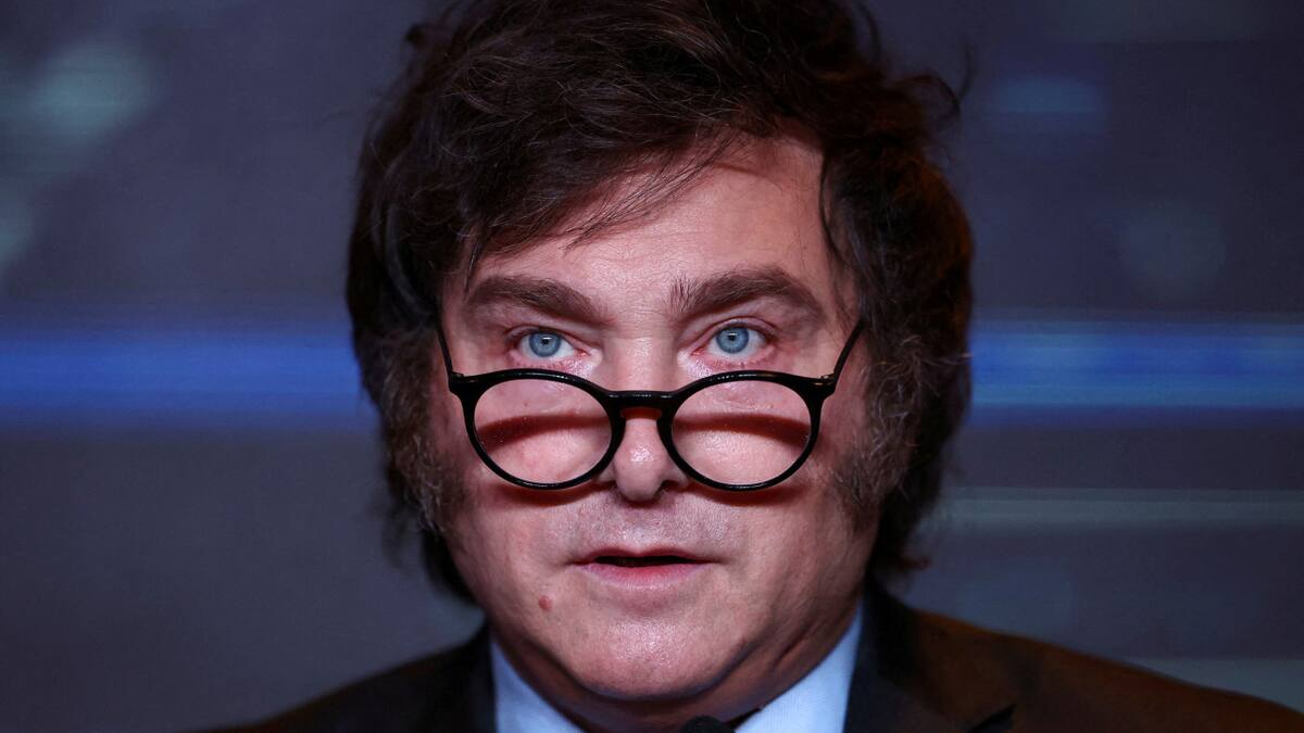 Javier Milei. Foto: Reuters