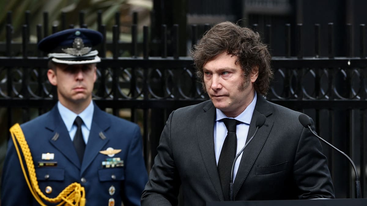 Javier Milei. Foto: Reuters.