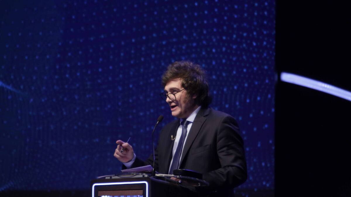 Javier Milei. Foto: Télam.