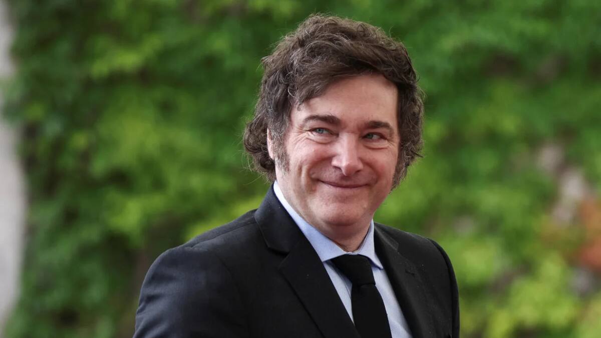 Javier Milei, presidente argentino. Foto: NA