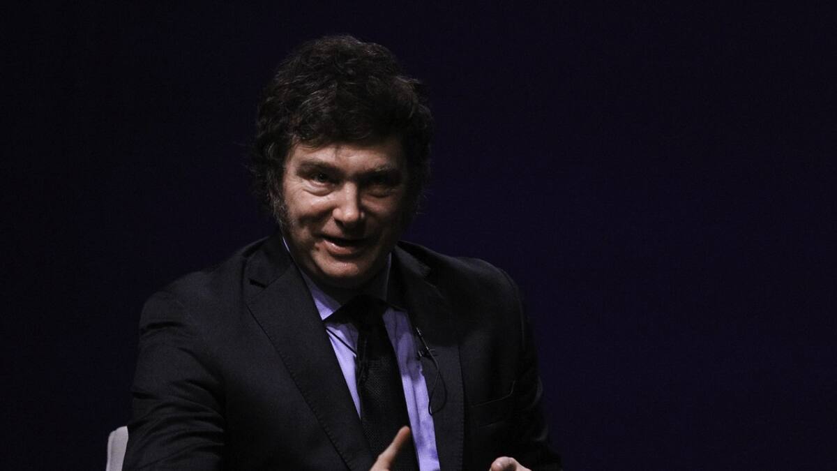 Javier Milei, presidente de Argentina. Foto: NA (Mariano Sánchez)