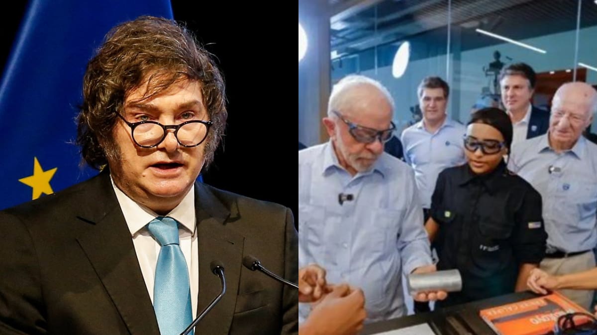 Milei volvió a reaccionar contra Paolo Rocca tras compartir un acto con Lula da Silva en Brasil: “Principio de revelación”